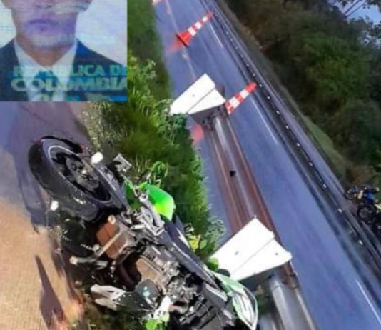 Motociclista falleció en accidente en la vía La Fortuna – Bucaramanga