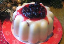 Más delicias: natilla de ron con pasas