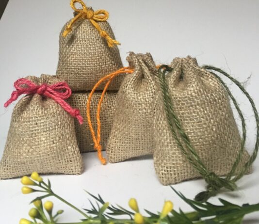 ATENCIÓN: NO TE PUEDES PERDER ESTAS HERMOSAS BOLSAS DE YUTE